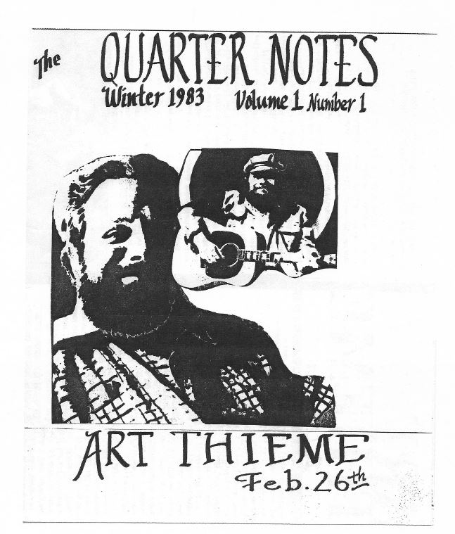Quarternotes First Issue 1983
